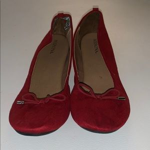 Merona leather slip on